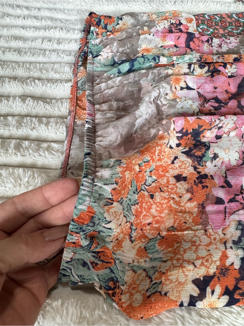 Anthropology Figueroa & Flower multicoloured BOHO FLORAL Paisley Blouse - med - Picture 14 of 15